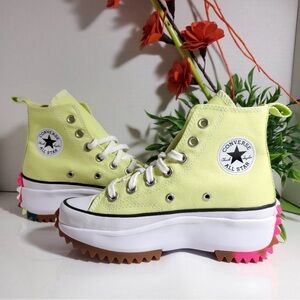 Converse Run Star Hike HI Platform Women Sz